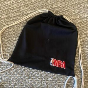 NBA Drawstring Backpack Black